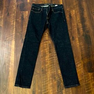 Old navy dark blue jeans size 32/34 skinny
